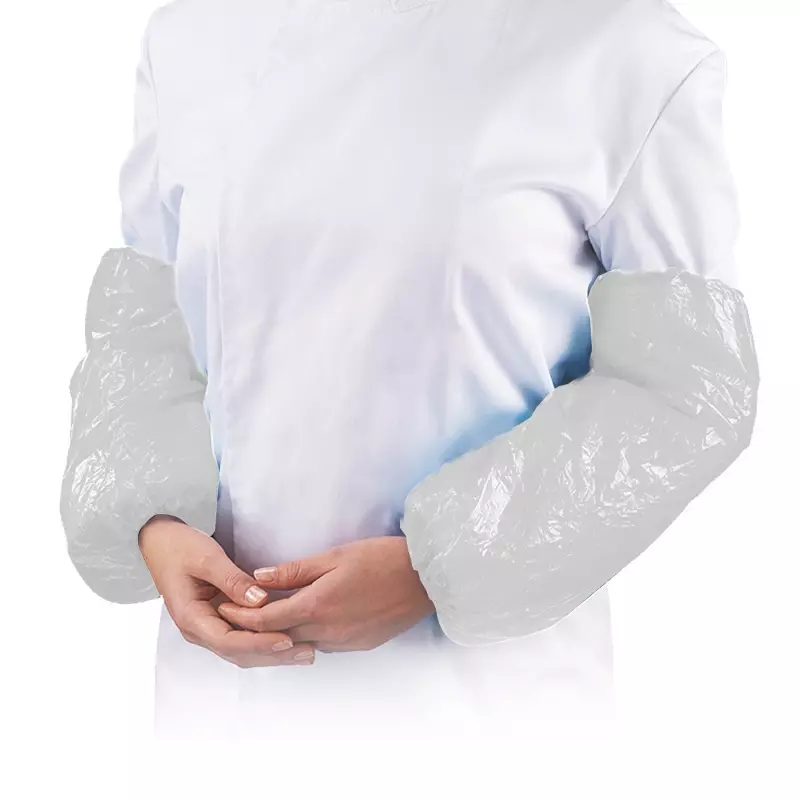 Hycare disposable overmouw 20 mu polyethyleen 40x20 cm wit